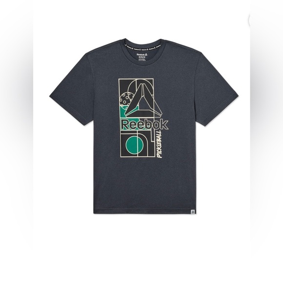 Reebok Men's Charcoal Graphic Tee - Picture 7 of 11